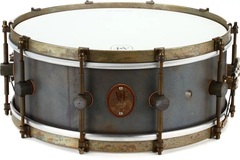 A&F Drum Company Raw Copper Snare Drum - 5.5 x 14 inch