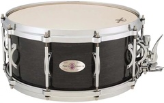 Black Swamp Percussion SoundArt 7-ply Maple Concert Snare Drum - 6.5-inch x 14-inch, Concert Black