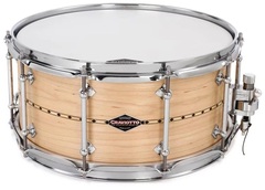 Craviotto Maple Snare Drum - 6.5 x 14 inch - Natural with Maple Inlay