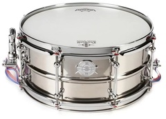 Dunnett Classic Model 2N Snare Drum - 6.5 x 14 inch - Stainless Steel