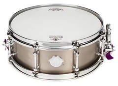 Dunnett Classic Titanium Snare Drum - 5.5 x 14 inch - Raw Finish