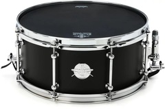 Dunnett Classic Titanium Snare Drum - 6.5 x 14 inch - Matte Black