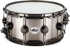 DW Collector's Series Metal Snare Drum - 6.5 x 14 inch - Titanium 1mm