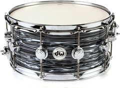 DW Collector's Series Snare Drum - 6.5 x 14 inch - Black Oyster FinishPly