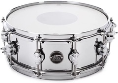 DW Performance Series Steel Snare - 5.5 x 14 inch - Polished