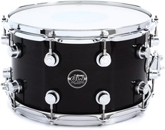 DW Performance Series Snare Drum - 8 x 14 inch - Ebony Stain Lacquer
