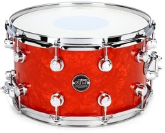 DW Performance Series Snare Drum - 8-inch x 14-inch - Tangerine Marine