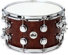 DW Collector's Series Exotic Snare Drum - 8 x 14 inch - Cinnamon Burl
