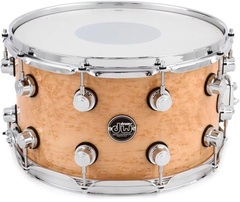DW Performance Series Exotic Snare Drum - 8 x 14 inch - Birdseye Maple - Sweetwater Exclusive
