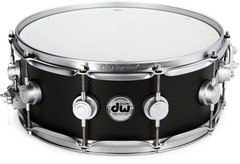 DW Carbon Fiber Snare Drum - 5.5 x 14 inch - Satin Chrome Hardware
