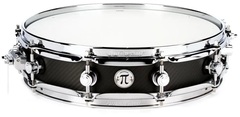 DW Collector's Series Carbon Fiber Pi Snare Drum - 3.14 x 14 inch - Chrome Hardware