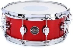 DW Performance Series Snare Drum - 5.5 x 14 inch - Candy Apple Red Lacquer