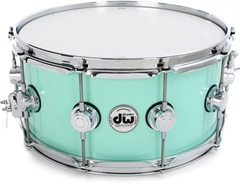 DW Collector's Series Lacquer Snare Drum - 6.5 x 14 inch - Seafoam