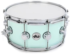 DW Collector's Series Lacquer Snare Drum - 6.5 x 14 inch - Pale Jade