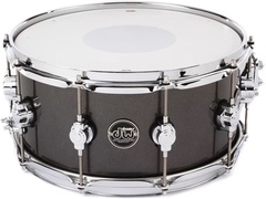 DW Performance Series Snare Drum - 6.5 x 14 inch - Gun Metal Metallic Lacquer