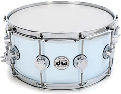 DW Collector's Series Lacquer Snare Drum - 6.5 x 14 inch - Faded Sky