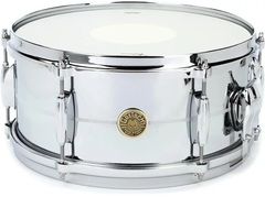 Gretsch Drums USA Chrome over Brass Snare Drum - 6 x 13 inch - Chrome Over Brass