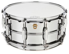 Ludwig Supraphonic Snare Drum - 6.5 x 14 inch - Chrome with Imperial Lugs