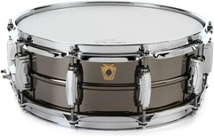 Ludwig Black Beauty Snare Drum - 5 x 14 inch - Black Nickel with Imperial Lugs