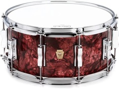 Ludwig Classic Maple Snare Drum - 6.5 x 14 inch - Burgundy Pearl