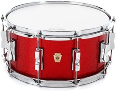 Ludwig Classic Maple Snare Drum - 6.5 x 14 inch - Red Sparkle