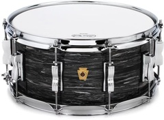 Ludwig Legacy Classic Mahogany Snare Drum - 6.5 x 14 inch - Vintage Black Oyster