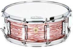 Ludwig Classic Maple Snare Drum - 5-inch x 14-inch - Vintage Pink Oyster