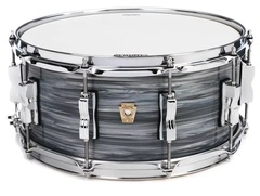 Ludwig Classic Maple Snare Drum - 6.5 x 14 inch - Vintage Blue Oyster