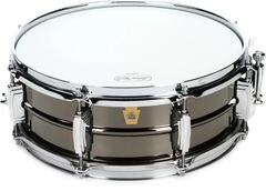 Ludwig Black Beauty Snare Drum - 5 x 14 inch - Black Nickel with 8-Lugs