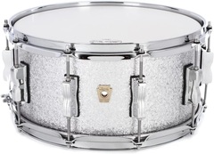 Ludwig Classic Maple Snare Drum - 6.5 x 14 inch - Silver Sparkle