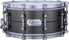 Majestic Opus One Brass Concert Snare - 6.5-inch x 14-inch, Antique Brushed Nickel