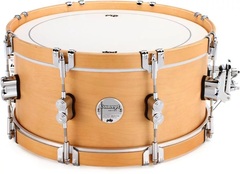 PDP Concept Maple Classic Snare Drum - 6.5 x 14 inch - Natural with Natural Hoops