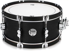 PDP Concept Maple Classic Snare Drum - 6.5 x 14 inch - Ebony with Ebony Hoops