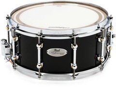 Pearl Music City Custom Reference Pure Snare Drum - 14 x 6.5 inch - Piano Black