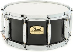 Pearl Session Snare Drum - 6.5 x 14 inch - Piano Black