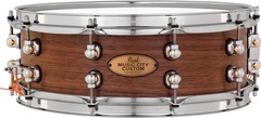 Pearl Music City Custom Solid Walnut Snare Drum - 14 x 5 inch - Natural Hand-Rubbed Finish