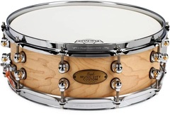 Pearl Music City Custom Solid Maple Snare Drum - 14 x 5 inch - Natural Hand-Rubbed Finish