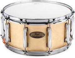 Pearl Session Studio Select Snare Drum - 14 x 6.5 inch - Gloss Natural Birch