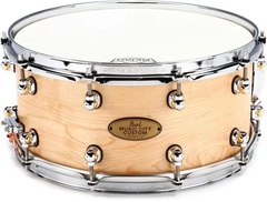 Pearl Music City Custom Solid Maple Snare Drum - 14 x 6.5 inch - Natural Hand-Rubbed Finish