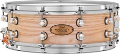 Pearl Music City Custom Solid Ash Snare Drum - 14 x 5 inch - Natural Hand-Rubbed Finish