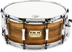 Pork Pie Percussion Oak Snare Drum - 6.5 x 14 inch - African Marble