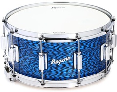 Rogers Drums Dyna-sonic Snare Drum - 6.5 x 14 inch - Blue Onyx with Beavertail Lugs