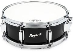 Rogers Drums PowerTone Snare Drum - 5-inch x 14-inch - Piano Black