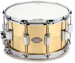 Rogers Drums Dyna-sonic Brass Snare Drum - 8 x 14 inch