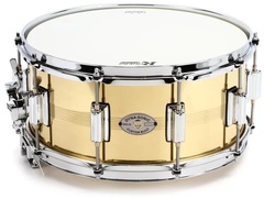 Rogers Drums Dyna-sonic Brass Snare Drum - 6.5 x 14 inch