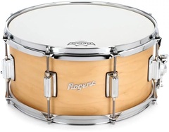Rogers Drums PowerTone Snare Drum - 6.5-inch x 14-inch - Satin Natural
