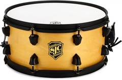 SJC Custom Drums Pathfinder Series Snare Drum - 6.5 x 14 inch - Wicked Yellow Satin