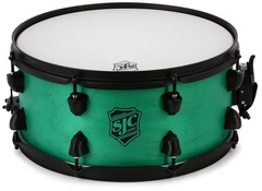 SJC Custom Drums Pathfinder Series Snare Drum - 6.5 x 14 inch - Teal Satin