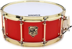 SJC Custom Drums Tour Series Snare Drum - 6 x 14 inch - Ruby