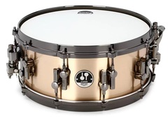 Sonor Artist Series Bronze Snare Drum - 14 x 6 inch - Black Chrome Hardware